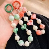 Live-streaming best-selling handcrafted beaded rabbit mobile phone chain keychain Application Scenario